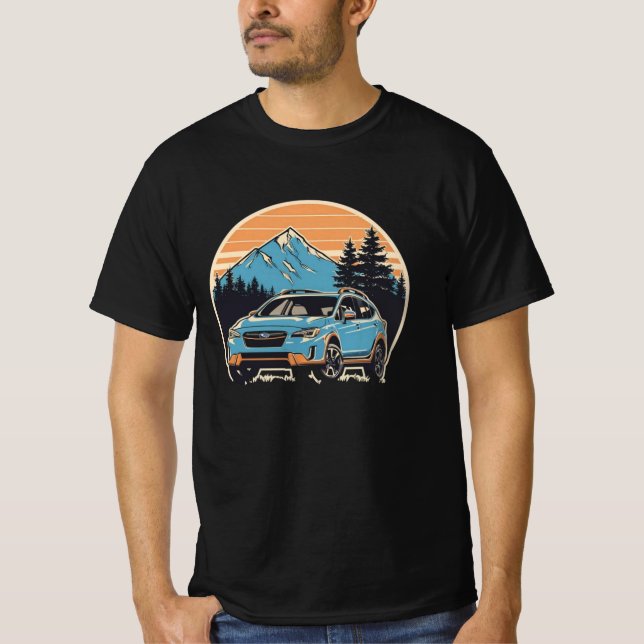 T-shirt Subaru Crosstrek hybride (Devant)