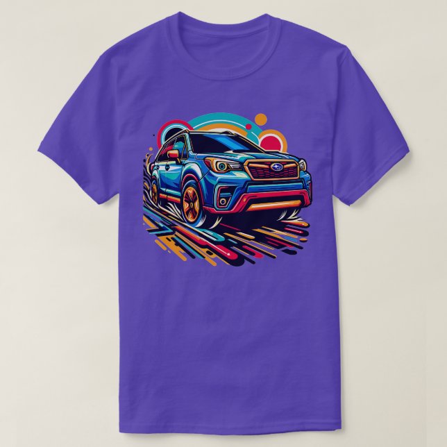 T-shirt Subaru Forester 2 (Design devant)