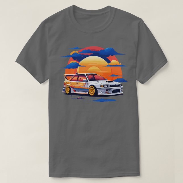 T-shirt Subaru Impreza 22B STi (Design devant)
