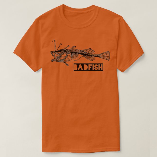 T-shirt Subime mauvais poisson  (Design devant)