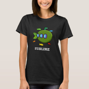 T-shirt Sublime Funky Sous-marin Fruit Lime Pun Dark BG