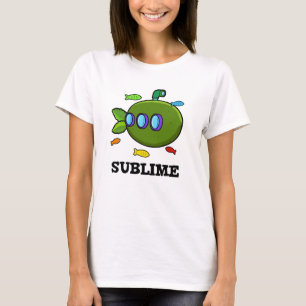 T-shirt Sublime Funny Sous-marin Fruit Lime Pun