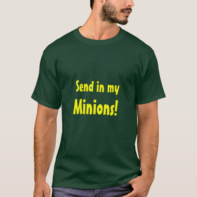 T-shirt Subordonnés ! , Introduisez le mon (Devant)