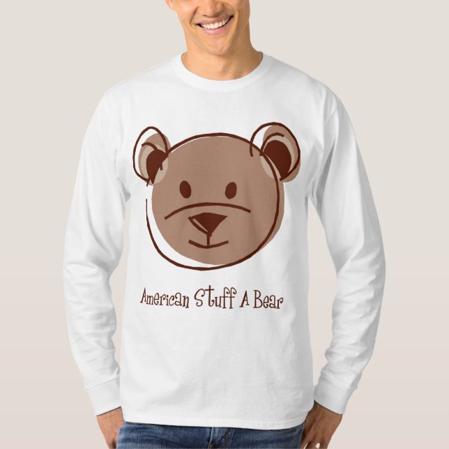 T-shirt Substance américaine un ours (Devant)