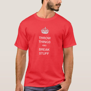 T-shirt Substance de choses et de coupure de jet