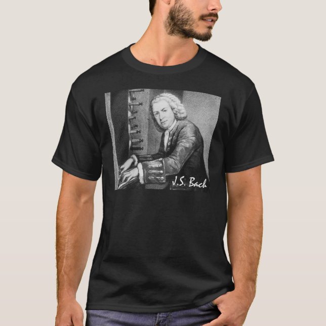 T-shirt Substance de Johann Sebastian Bach (Devant)