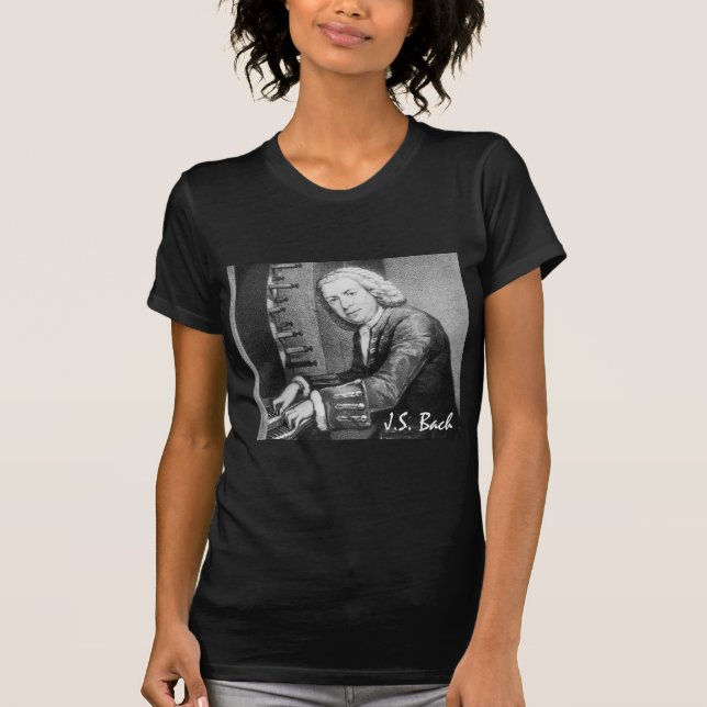 T-shirt Substance de Johann Sebastian Bach (Devant)