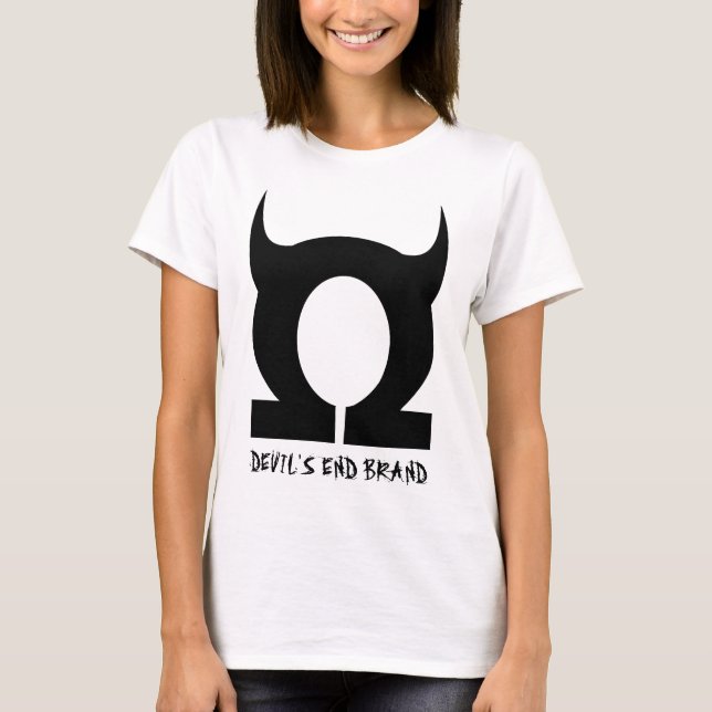 T-shirt Substance de l'extrémité du diable (Devant)