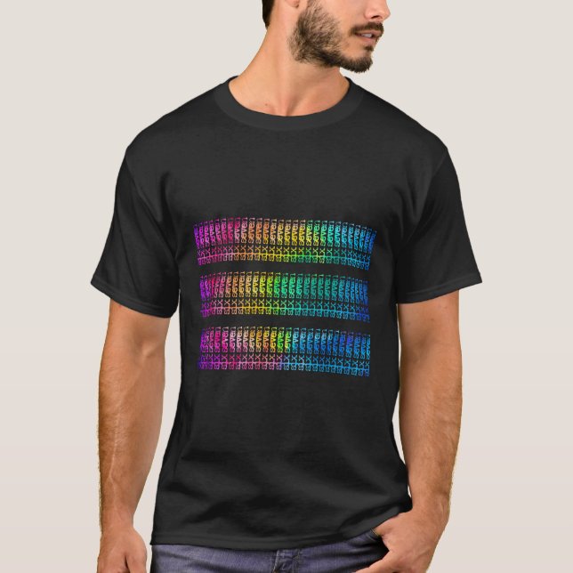 T-shirt Subtle 67 Six Seven Brainrot Hidden Message Gen Al (Devant)