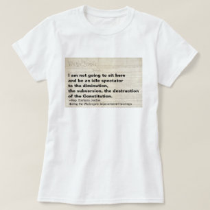 T-shirt Subversion et destruction de la Constitution