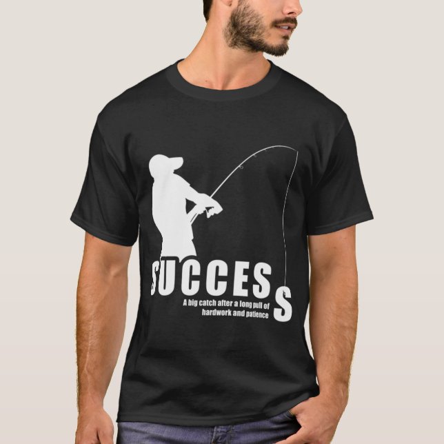 T-shirt Succès de pêche (Devant)