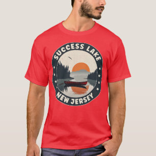 T-shirt Succès Lake New Jersey Sunset