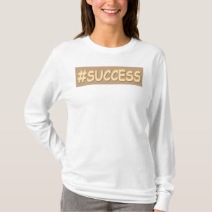 T-shirt "#SUCCESS" Conception sympa. Commandez dès mainten