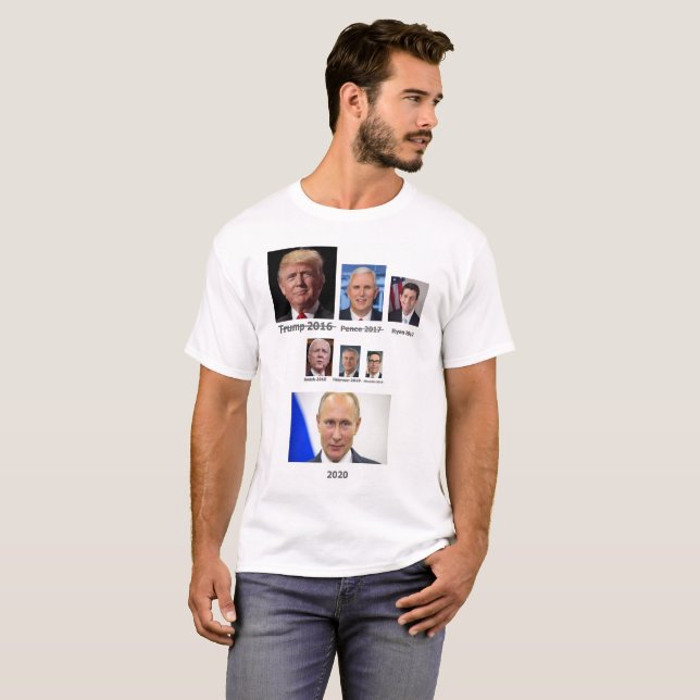 T-shirt Succession présidentielle (Devant entier)