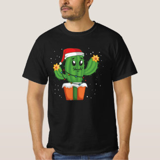 T-shirt Succulent des cactus de Noël