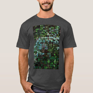 T-shirt Succulents botaniques verts