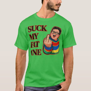 T-shirt Sucer mon gros un design rétro vintage