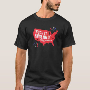 T-shirt Suck It England 4 juillet George Washington 177