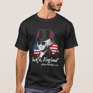 T-shirt Suck It England 4 juillet Patriotique America Inde