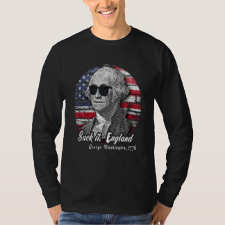 T-shirt Suck It England   4th Of July George Washington 17