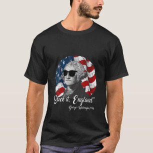 T-shirt Suck It England Drôle 4 juillet George Washingto