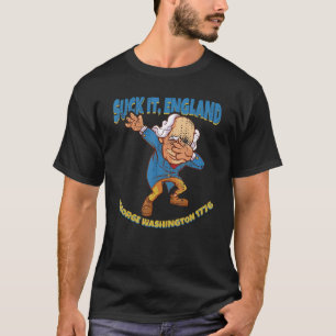 T-shirt Suck It England George Washington 1776 4th Of Ju
