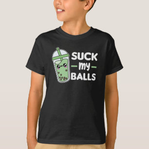 T-shirt Suck My Balls - Bubble Tea Kawaii Boba Tea Love