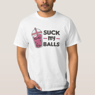 T-shirt Suck My Balls - Bubble Tea Kawaii Boba Tea Love