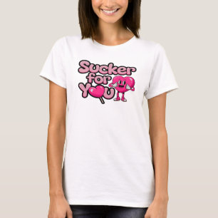 T-shirt Sucker pour vous Lollipop, Jour des Valentins