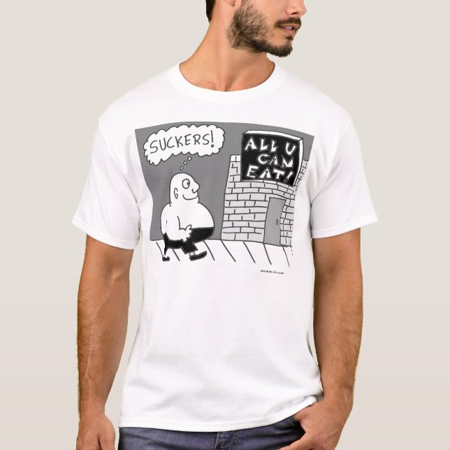 T-shirt suckersbig, entertainicle.com (Devant)