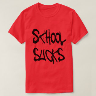 T-shirt Sucks à l'école