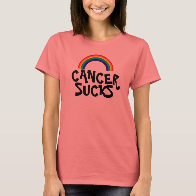 T-shirt Sucks du cancer (Yep) (Devant)