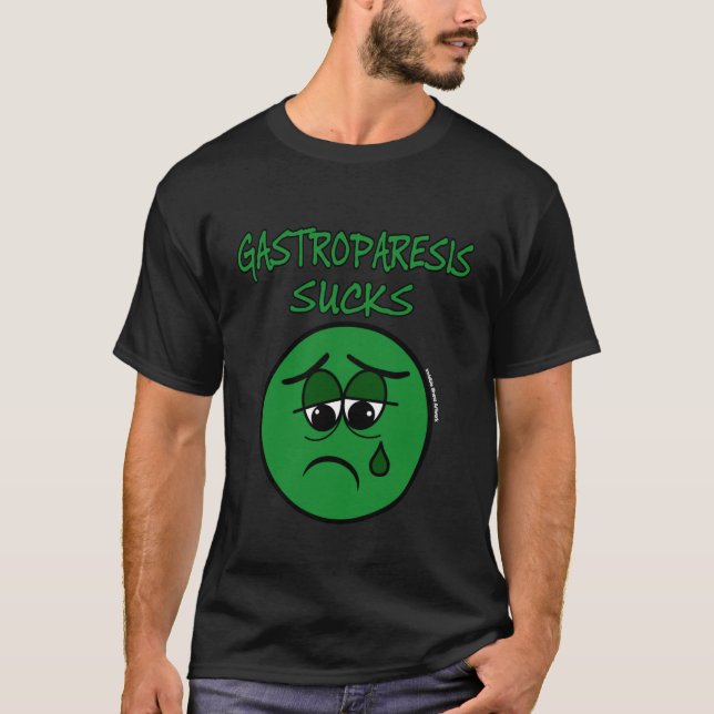 T-shirt SUCKS...Gastroparesis (Devant)