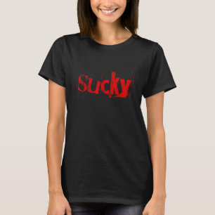 T-shirt Sucky Punk Emo Goth Lourd Metal Streetwear