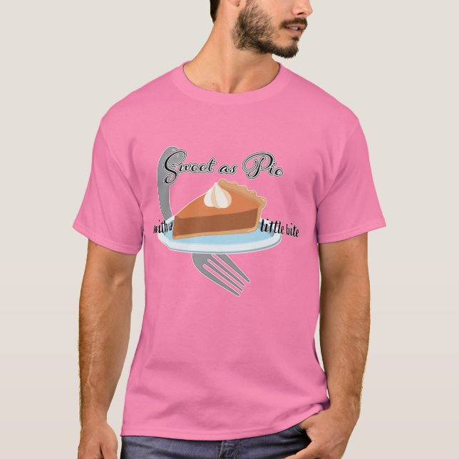 T-shirt Sucre comme tarte (Devant)