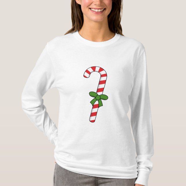 T-shirt Sucre de canne avec ruban vert (Devant)
