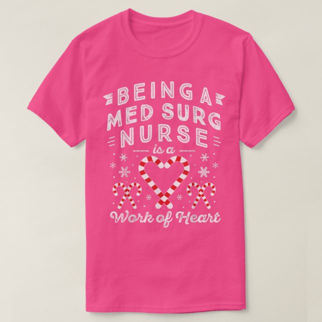 T-shirt Sucre de canne CoeurNoël Soins chirurgicaux Médica (Design devant)