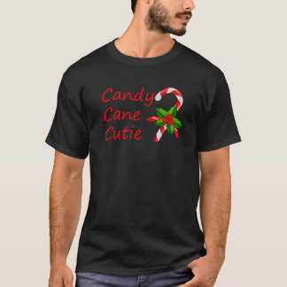 T-shirt Sucre de canne Cutie Funny Noël Stocker Stuffer