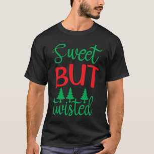 T-shirt Sucre de canne de Noël de Sucre de canne doux mais