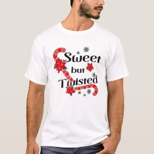 T-shirt Sucre de canne doux mais tordu Stocker Stuffer Chr