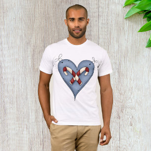 T-shirt sucre de canne Heart Mens