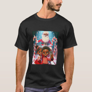 T-shirt Sucre de canne Lane Afro-Américaine Fête