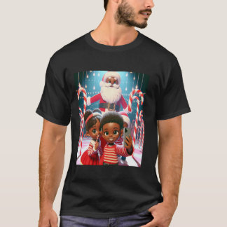 T-shirt Sucre de canne Lane Afro-Américaine Fête