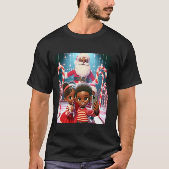 T-shirt Sucre de canne Lane Afro-Américaine Fête (Devant)