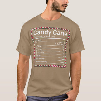 T-shirt Sucre de canne Nutrition Faits Drôle Famille de No