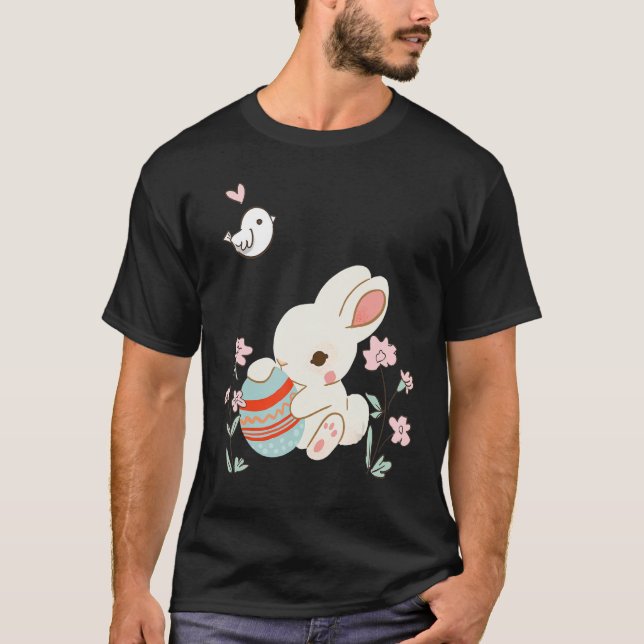 T-shirt Sucre doux lapin (Devant)