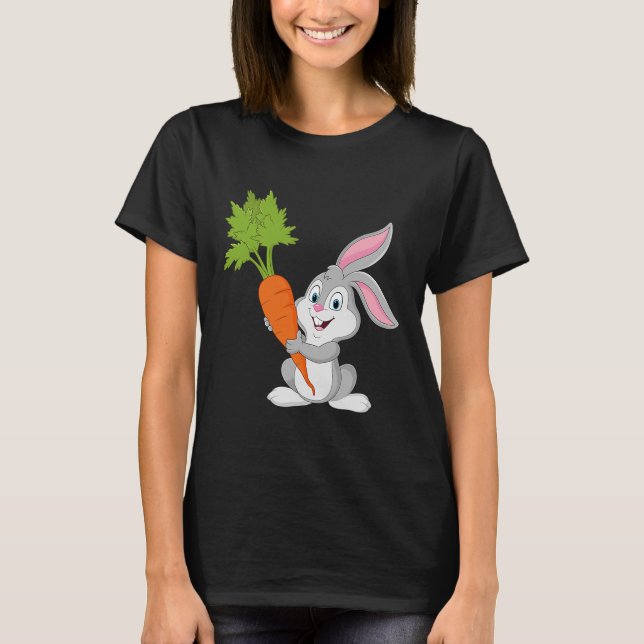 T-shirt Sucre doux lapin de Pâques Pâques (Devant)