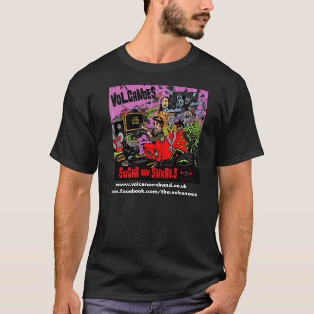 T-shirt Sucre et vrilles (Devant)