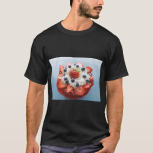 T-shirt Sucré gâteau dessert pâte Tee
