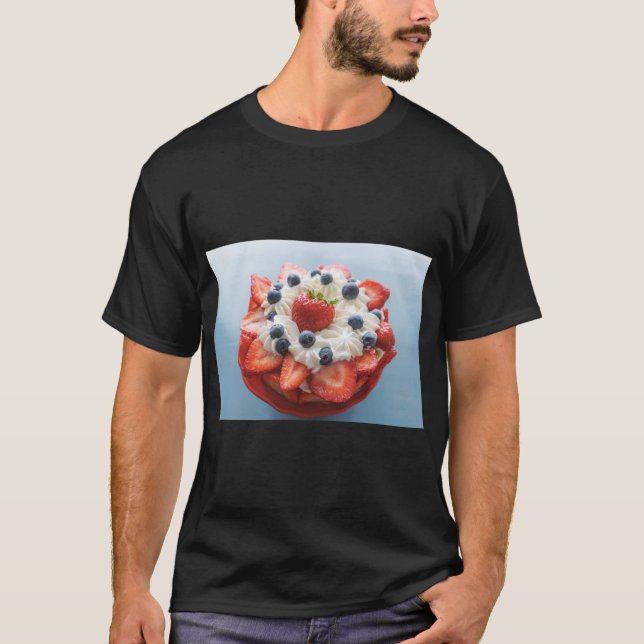 T-shirt Sucré gâteau dessert pâte Tee (Devant)